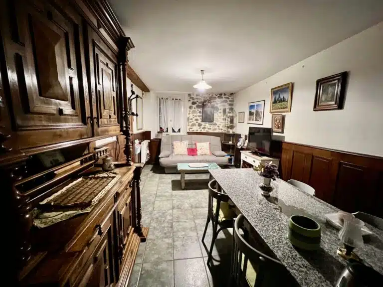 Salon au rdc du gite